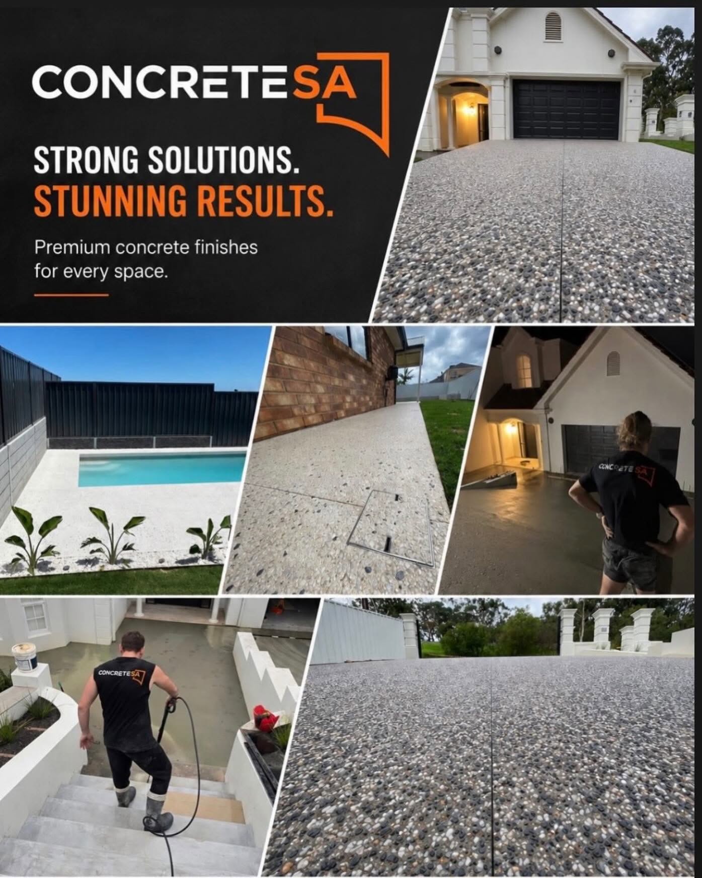 Premium concrete finishes